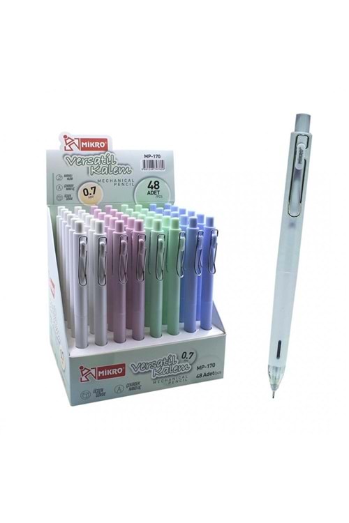 MİKRO VERSATİL KALEM 0,7 MM.48 Lİ PK.MP-170
