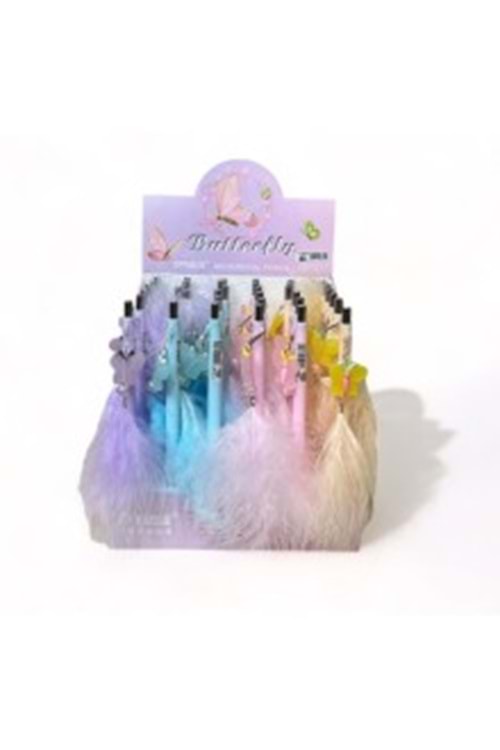 ARI VERSATİL KALEM 0,7 MM.KELEBEK TÜYLÜ-253