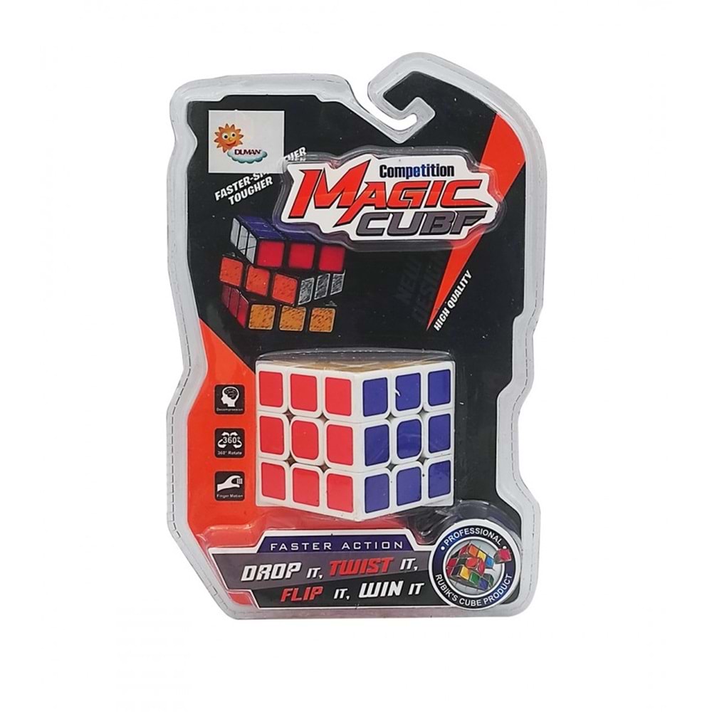 DUMAN ZEKA KÜPÜ 3X3X3 VAKUMDA A168-3
