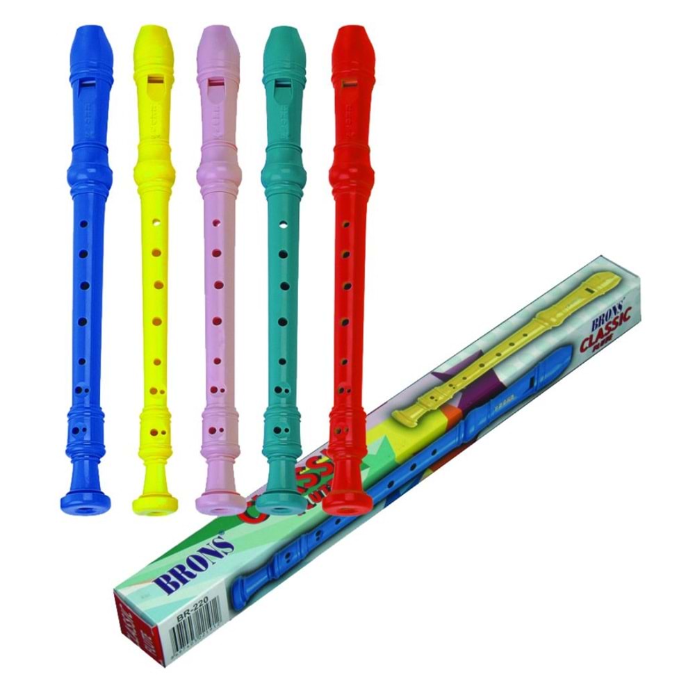 BRONS FLÜT KLASİK BR-220