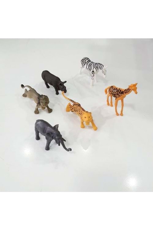 DUMAN KUTUDA 6 ASST VAHŞİ HAYVANLAR 666W-246