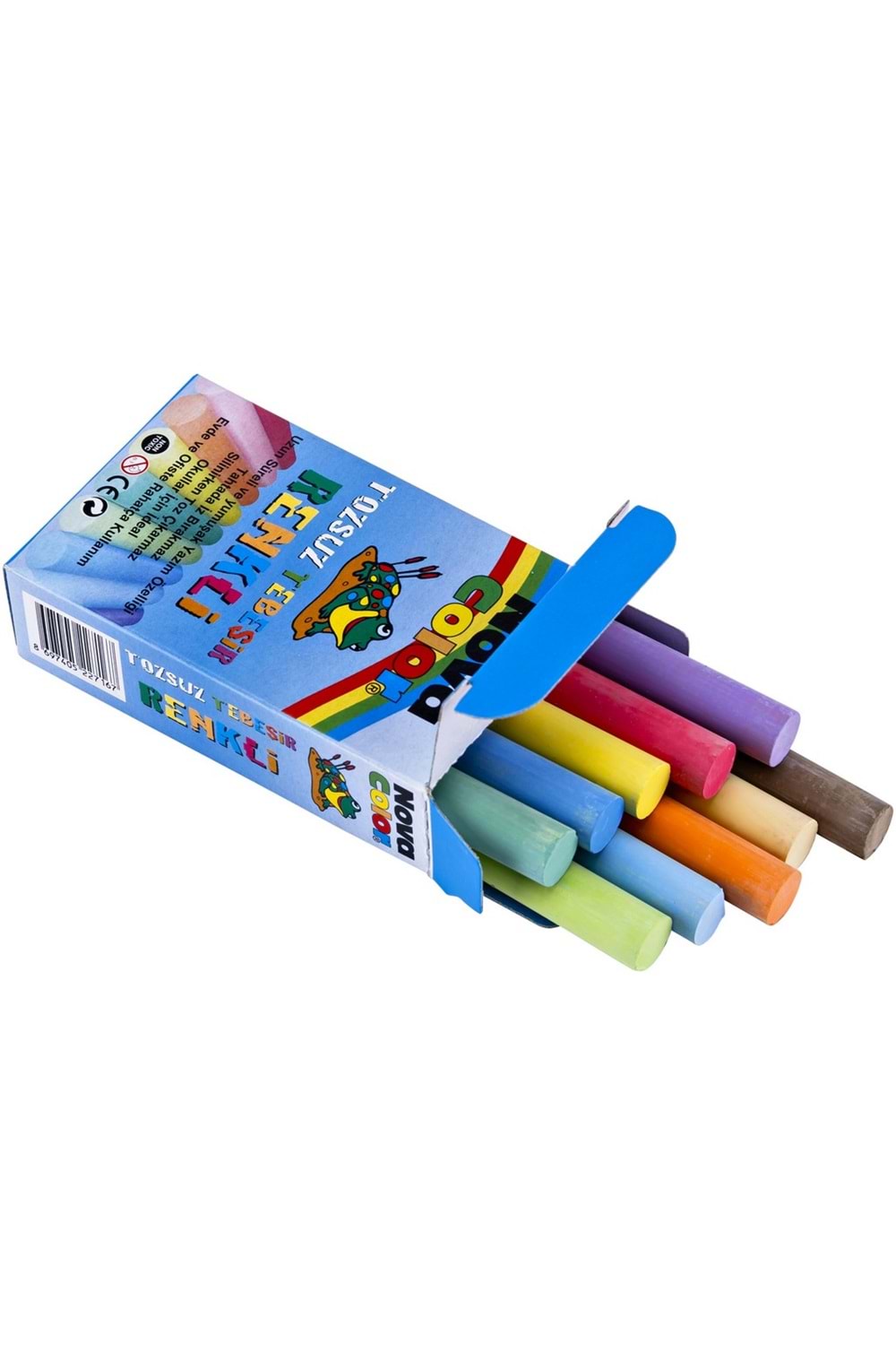 NOVA COLOR RENKLİ TEBEŞİR 10 LU NC-4111