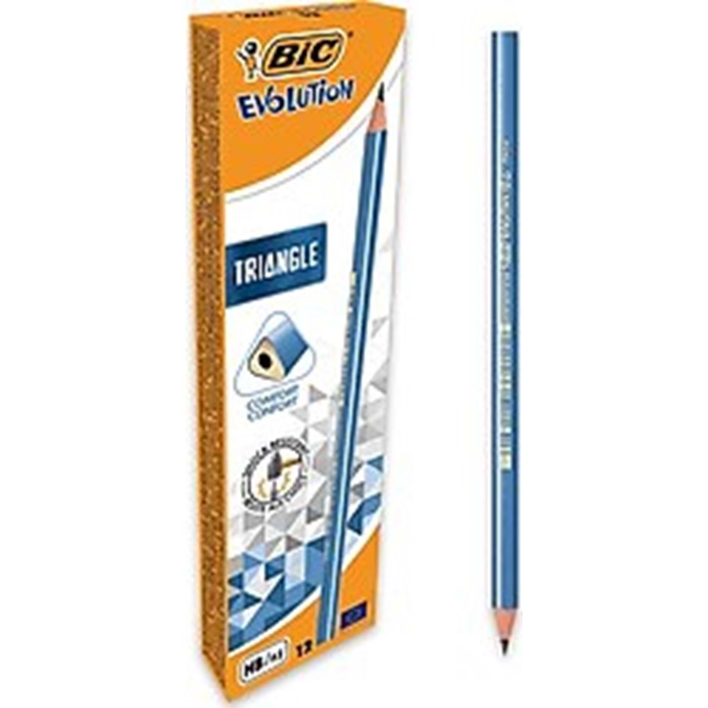 BİC KURŞUN KALEM 12 Lİ PK.ÜÇGEN ECOLUTİONS