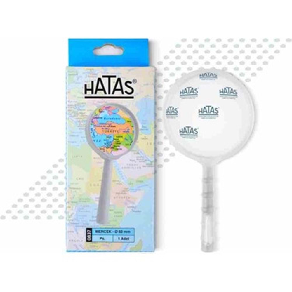 HATAS PLASTİK BÜYÜTEÇ 60 MM.