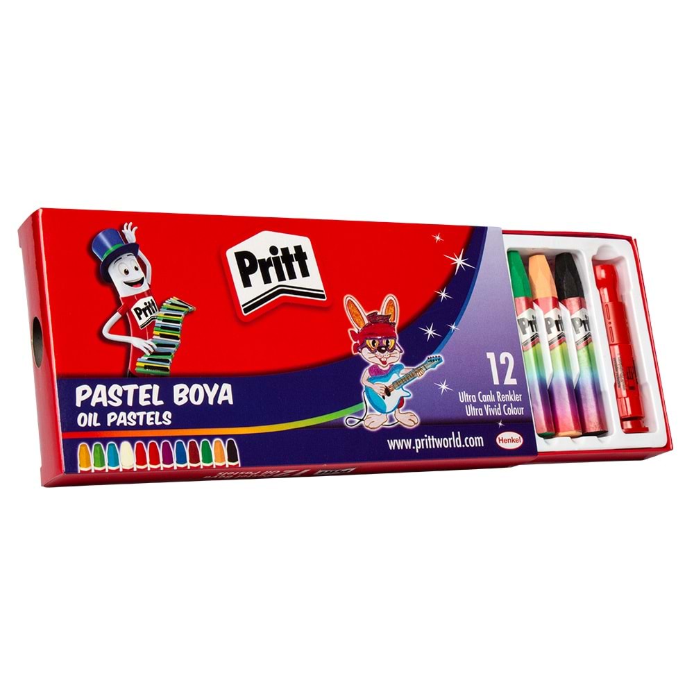 PRİTT PASTEL BOYA 12 RENK