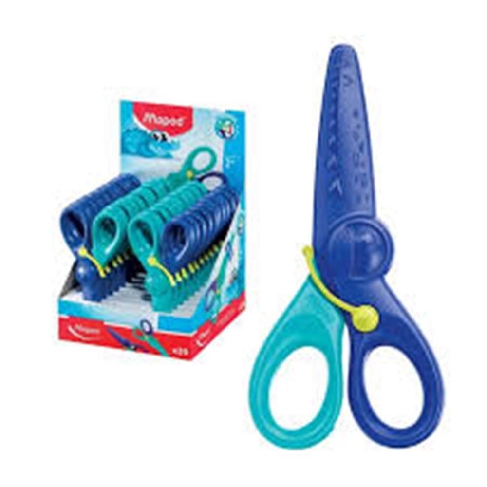 MAPED KİDİPULSE MAKAS PLASTİK 12 CM.
