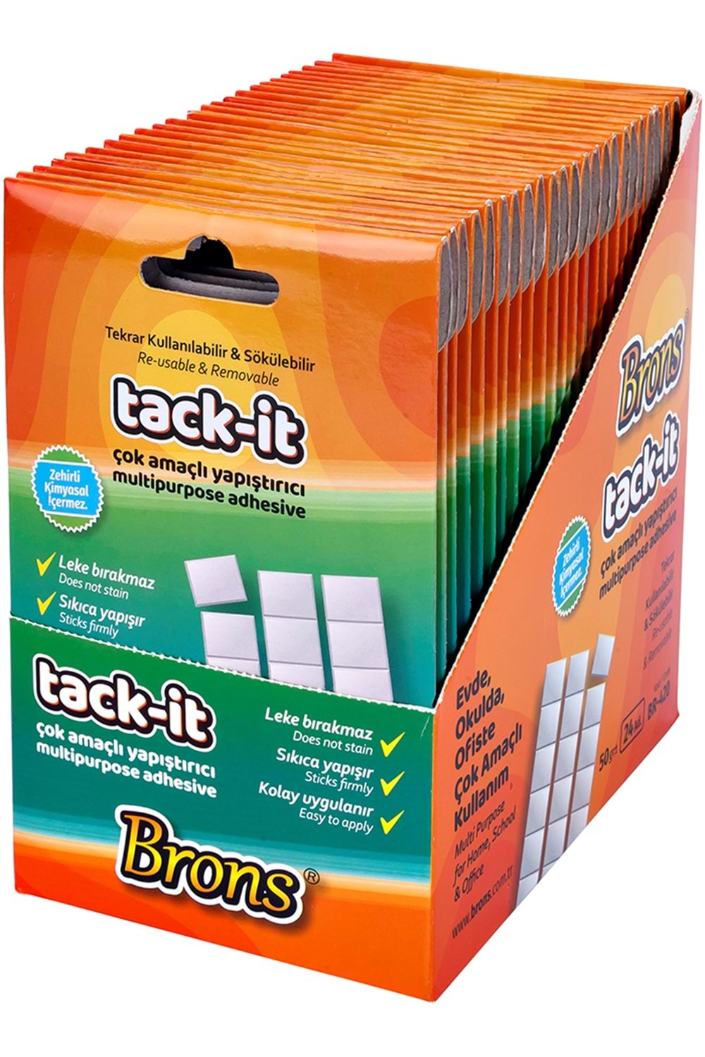 BRONS TACK-İT HAMUR YAPIŞTIRICI 50 GR. KOD: BR-420