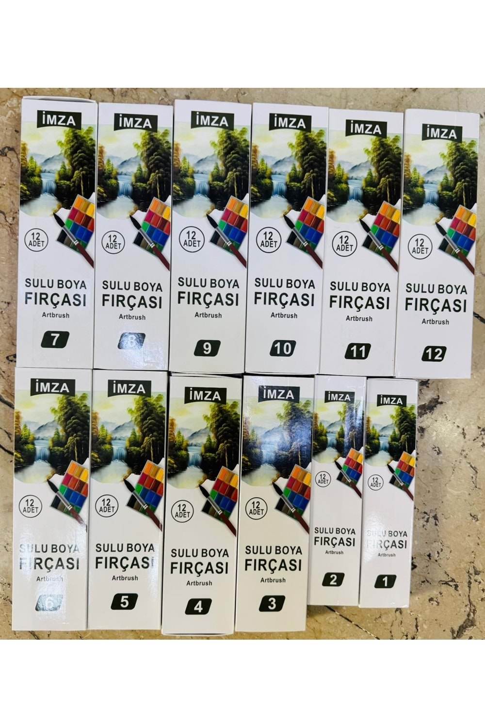 İMZA SULUBOYA FIRÇASI KARIŞIK