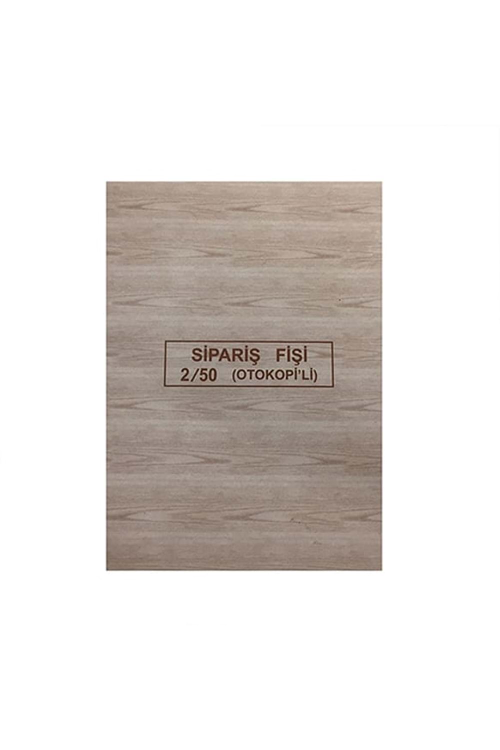DİLMAN SİPARİŞ FİŞİ 2 NUSHA OTOKOPİLİ 2/50 KOD:4206