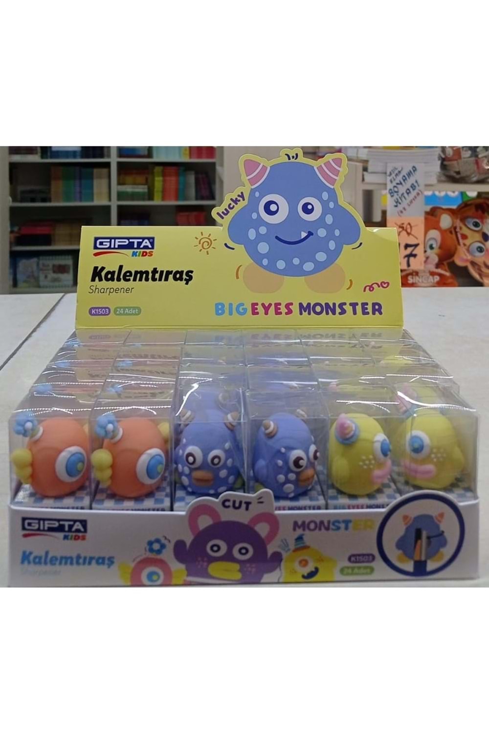 GIPTA KALEMTRAŞ MONSTER 24 LÜ