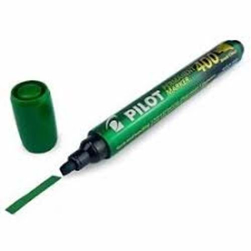 PILOT PERMANENT MARKER YEŞİL KESİK UÇ SCA-400-G