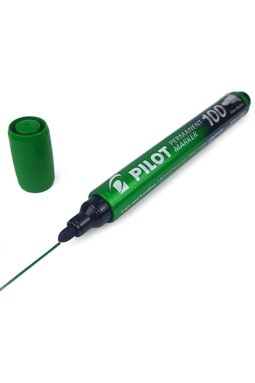 PILOT PERMANENT MARKER YEŞİL YUVARLAK UÇ SCA-100-G