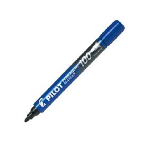 PILOT PERMANENT MARKER MAVİ YUVARLAK UÇ SCA-100-L