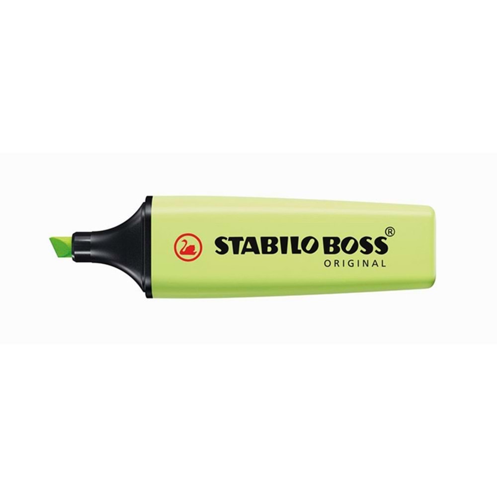 STABILO BOSS FOSFORLU KALEM PASTEL AÇIK YEŞİL 70/133