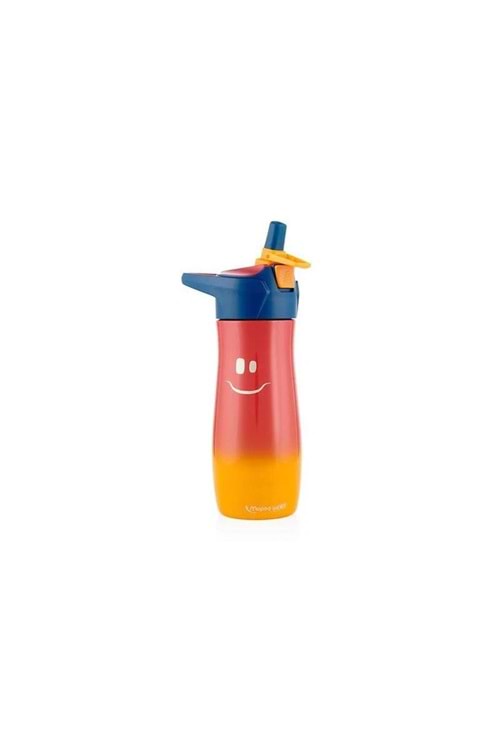 MAPED PİKNİK 580 ML ÇELİK MATARA PEMBE GÜLEN YÜZ 871301
