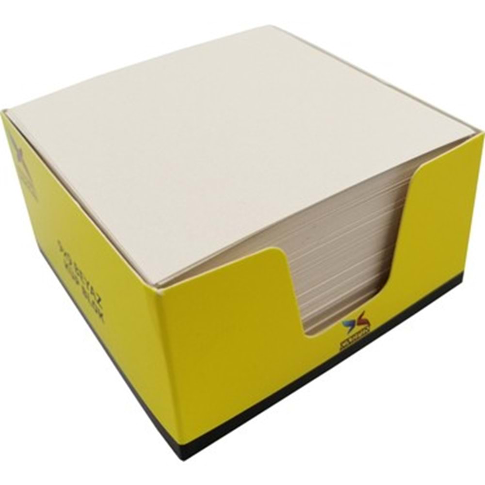 DİLMAN KÜP BLOK KUTULU 8,5x8,5 CM.GÖZ YORMAYAN