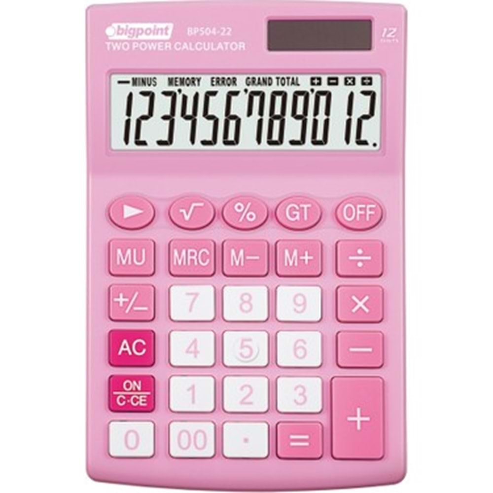 NOKİ HESAP MAKİNESİ PEMBE H-MC010