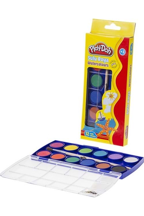 PLAY-DOH SULU BOYA 12 RENK SU001