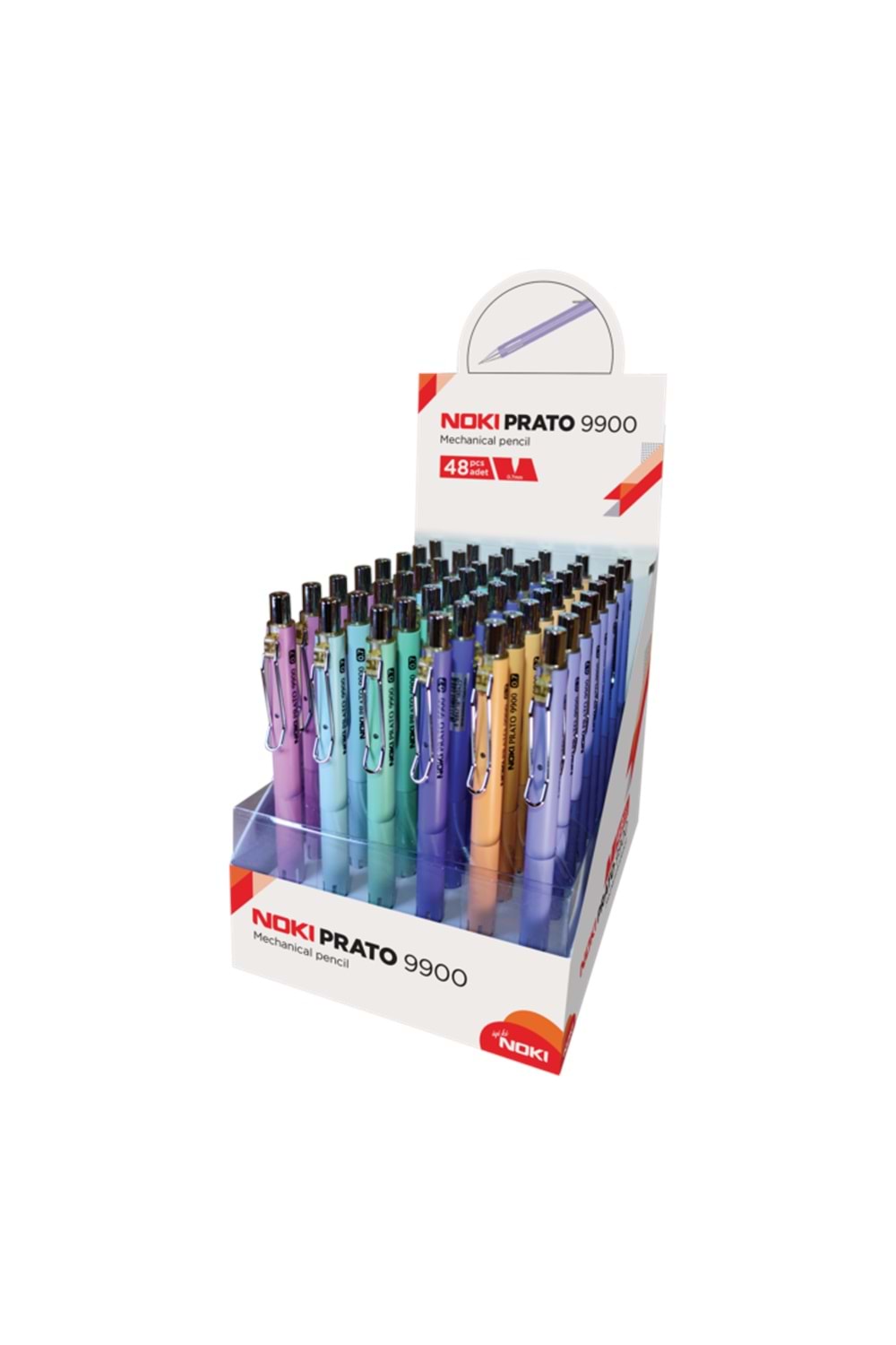 NOKİ VERSATİL KALEM 0.7 MM.48 Lİ PRATO 9900