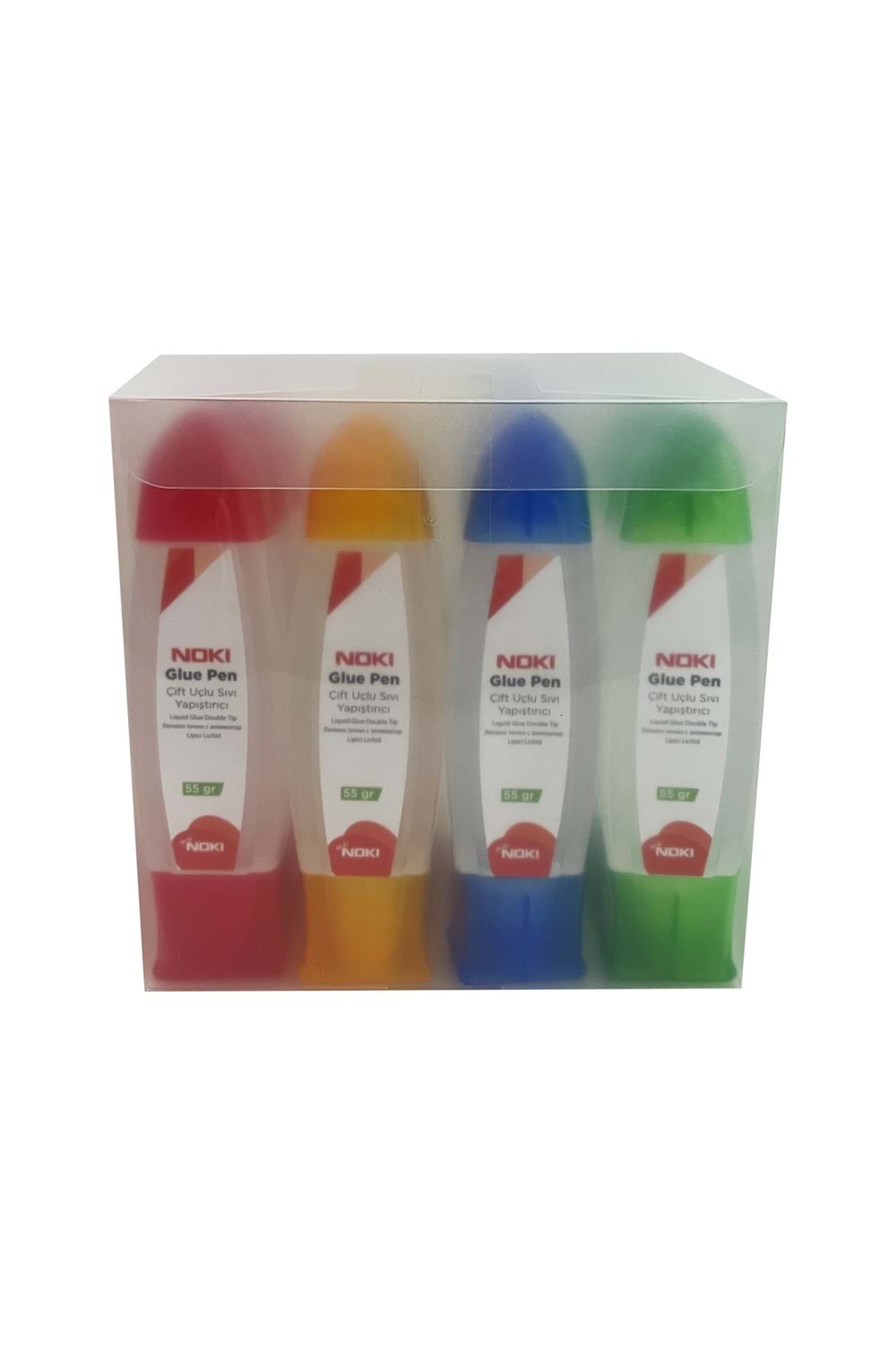 NOKİ GLUE PEN ÇİFT UÇLU YAPIŞTIRICI 55 GR.12 Lİ KOD:3455