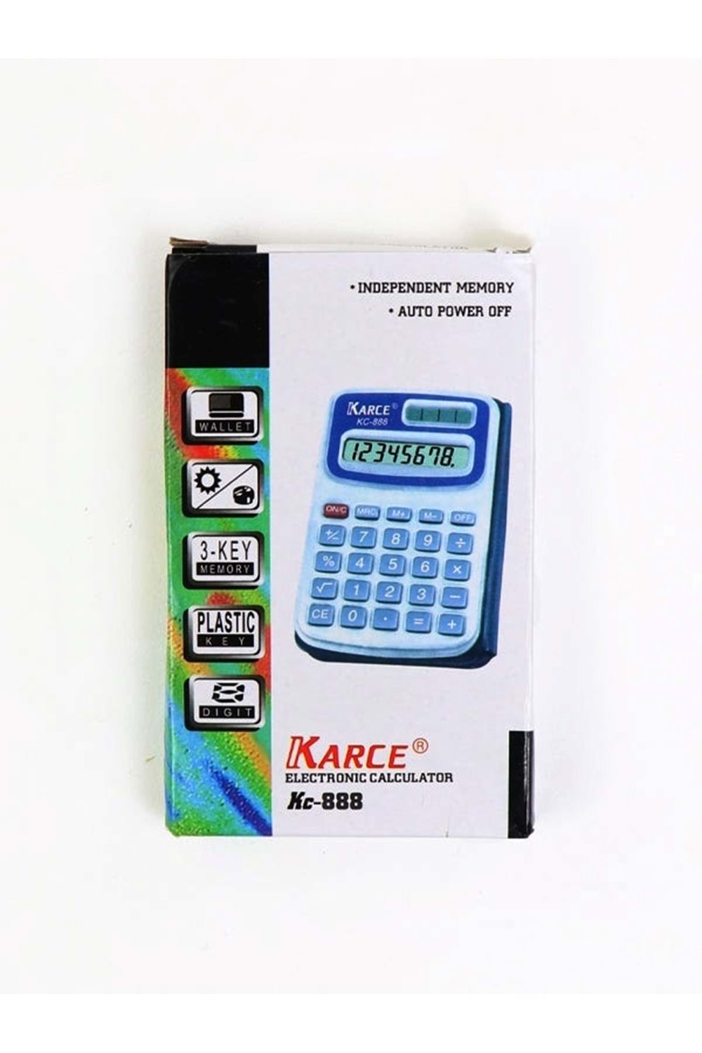 KARCE MİNİ CEP HESAP MAKİNESİ KC-888