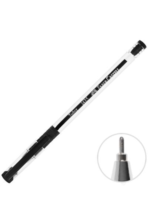 FABER-CASTELL TÜKENMEZ KALEM 1425 SİYAH 10 LU PK.